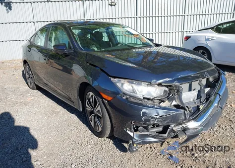 2017 Honda Civic Ex-T from USA, damaged, VIN 19XFC1F31HE206844
